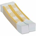 Coin-Tainer Strap, Currency, Kraft, Yellow0, 1000PK PQP410000